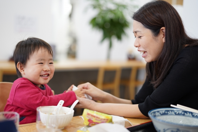 目安その⑤：子どもが自ら「いらない」と言うまで待つ